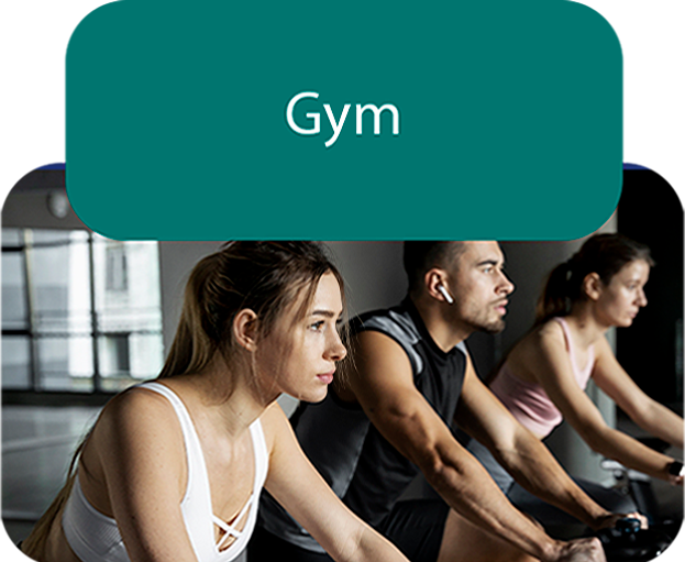 Amenidades exclusivas en Acapulco Diamante, incluyendo alberca, gimnasio, y áreas verdes.